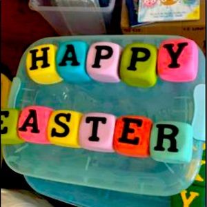 Tier tray Holiday Blocks…